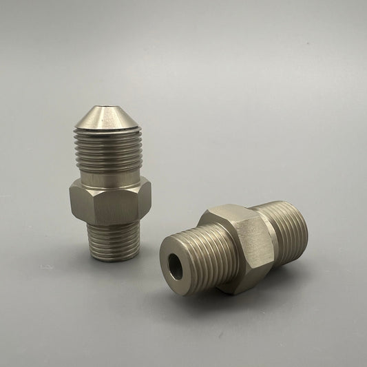 Metric to NPT Fitting Adapter (Pack of 2)